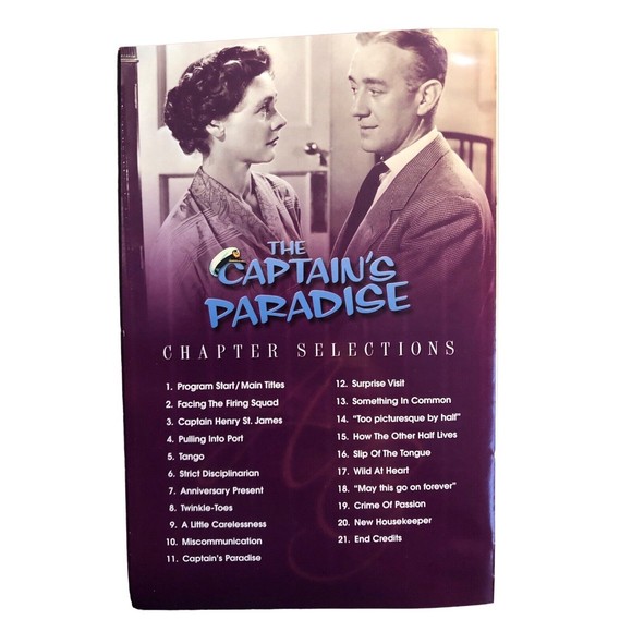 The Captain’s Paradise (DVD, 1953) Alec Guiness and Yvonne De Carlo Plus Insert - Picture 5 of 6